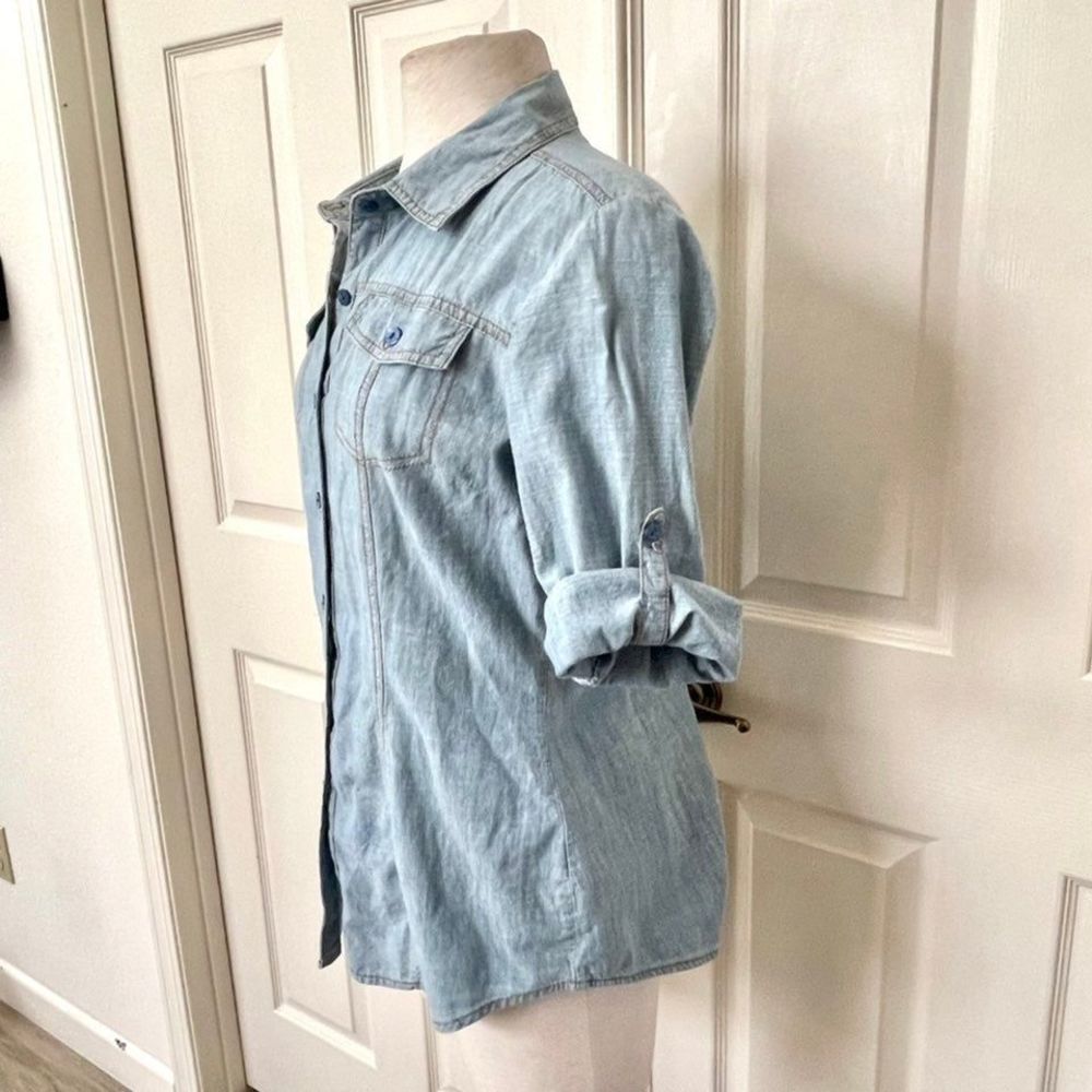 Hester and Orchard denim button down shirt - Picture 4 of 11